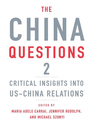 cover image of The China Questions 2